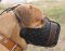 Leather dog muzzle "Dondi" style For Bullmastiff - M55