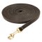 Training and Tracking Leather Dog Leash - Super Long Lead