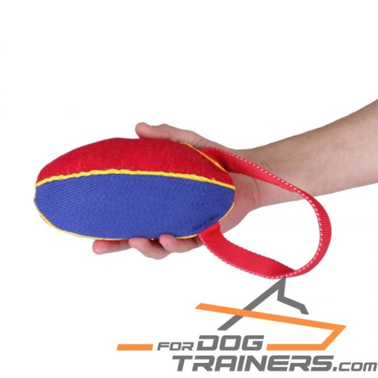 Strong French Linen Dog Tug for Bite Training - Medium - 4 inch*9 inch (11*23 cm)