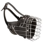 NEW Fully Padded Hard Dog Wire Cage Muzzle for Working Dogs