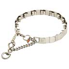 NEW NECK TECH STAINLESS STEEL Dog prong collar - 50155 014 (55) ( Made in Germany )