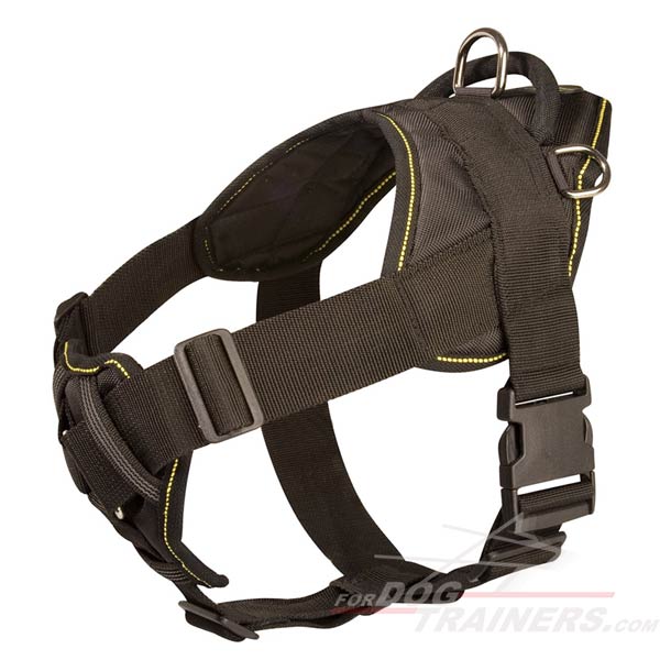 Excellent Dog Harness Made of Nylon for Long-Time Wear
