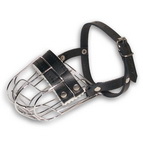 Wire Cage Muzzle for Small Dogs Free Breathing during Daily Activites